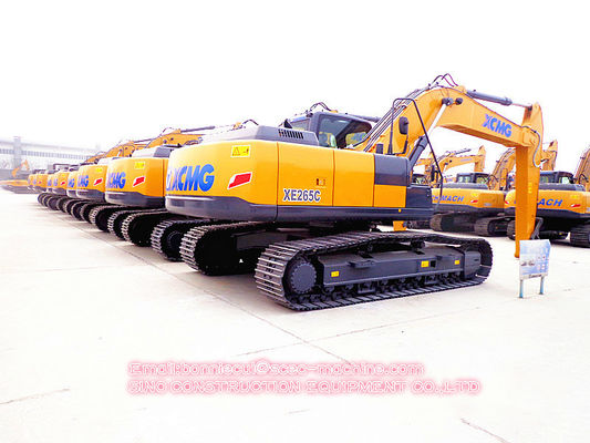 XE265C 26t Hydraulic Crawler Excavators Heavy Duty Construction Equipment