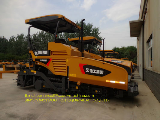 Width 9.5M Road Construction Machines XCMG RP953T Asphalt Paver Equipment