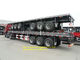 Double Speed Heavy Duty Semi Trailers 20ft 40ft Container Flat Bed Semi Trailer