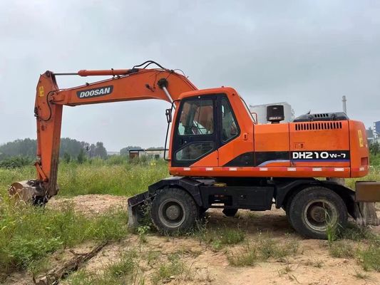 Máy đào bánh Doosan DH210W với hiệu suất vượt trội, dễ vận hành
