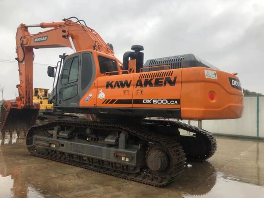 Máy xúc Doosan DX500LC đã qua sử dụng, máy xúc bánh xích lớn 50 tấn