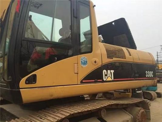 Máy đào mèo cũ cho xây dựng đường bộ, Máy đào thủy lực CAT 330C