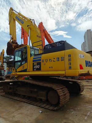Khai báo hải quan năm 2018, máy xúc Komatsu cũ PC 490-10 nguyên bản Nhật Bản