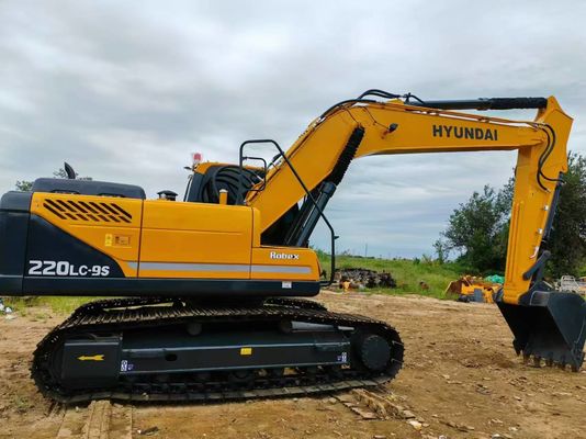 Máy đào thủy lực, máy đào Hyundai 220LC-9 gốc Giá giảm giá