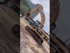 Extend arm by 18 meters, original CAT320B hydraulic excavator